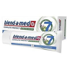 Зубная паста Blend-a-med Комплекс с ополаскивателем Свежесть трав, мята и чебрец, 75 мл