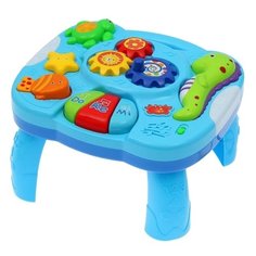 Развивающая игрушка S+S Toys Музыкальная океания голубой