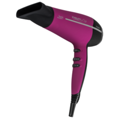 Фен Scarlett SC-HD70I16 черный/малиновый