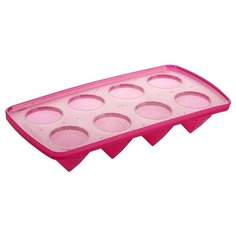 Форма для льда Tescoma myDRINK бриллианты XXL, 8 ячеек розовый