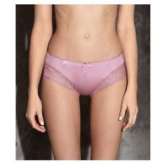 Laete Трусы слипы с кружевом, размер XL(50), сиреневый
