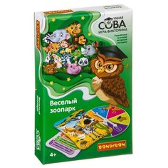 Настольная игра BONDIBON Умная сова. Веселый зоопарк ВВ4003