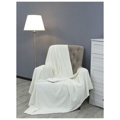 Плед texREPUBLIC TF FNJ 1520 r-ромбики 150 х 200 см, молочный