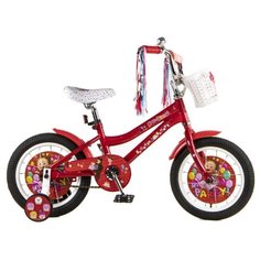 Детский велосипед Navigator Маша и Медведь (ВН18120) красный 9.5" (требует финальной сборки)