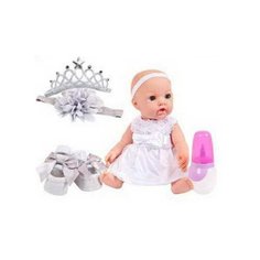 Интерактивный пупс Junfa toys в корзине, DH2206D