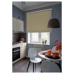 Рулонная штора Эскар Blackout (бежевый), 210х170 см