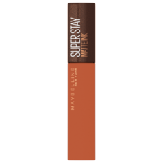 Maybelline New York Super Stay Matte Ink жидкая помада для губ стойкая матовая, оттенок 265, Caramel Collector