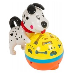 Развивающая игрушка Shenzhen Jingyitian Trade Собачка с шаром (2739А) белый