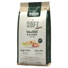 Корм для собак Bosch Soft Mini с перепелкой и картофелем,