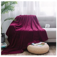 Плед Cleo Royal plush 180х200 см, бордовый