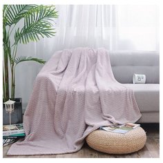 Плед Cleo Royal plush 180х200 см, светло-розовый