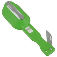 Florento Рыбочистка с контейнером для чешуи зелeный