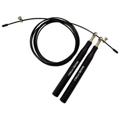 Скоростная скакалка Original FitTools FT-JRP49 черный 300 см