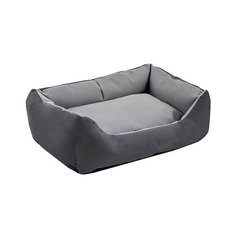 Лежак для собак и кошек Дарэлл Оксфорд 1 55х40 см серый