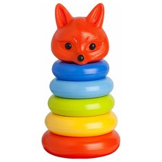 Пирамидка Росигрушка Лисёнок 9405