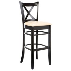 Стул Woodville Terra, дерево/искусственная кожа, цвет: cappuccino/cream