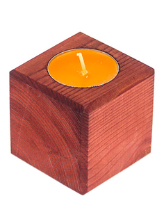 Blabar Подсвечник Красное дерево Апельсин DP-01-03