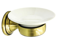 Держатель с мыльницей Bath Plus Bronx Gold BXG-65708