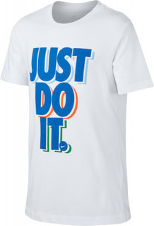 Футболка для мальчиков Nike Sportswear Just Do It, размер 147-158
