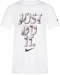 Футболка для мальчиков Nike Just Do It, размер 116
