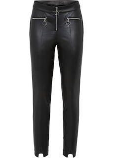 Брюки из искусственной кожи Bonprix