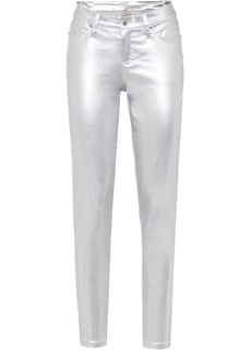 Брюки Skinny блестящие Bonprix