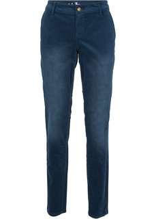 Брюки вельветовые Skinny Bonprix