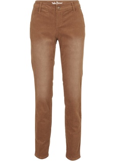 Брюки вельветовые Skinny Bonprix