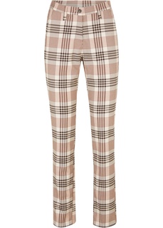 Брюки Slim Fit в клетку Bonprix