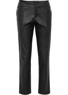 Брюки из искусственной кожи Bonprix