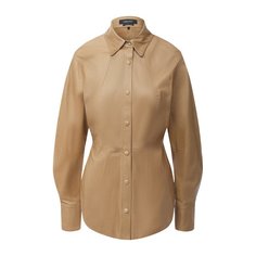 Кожаная рубашка Isabel Marant