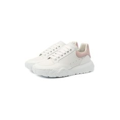 Кожаные кроссовки Court trainer Alexander McQueen