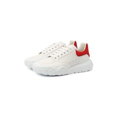 Кожаные кроссовки Court trainer Alexander McQueen