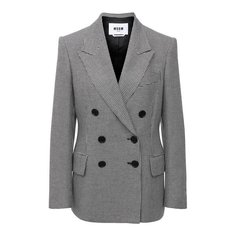 Жакет из вискозы и шерсти MSGM