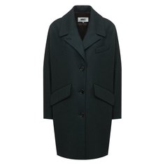Шерстяное пальто Mm6
