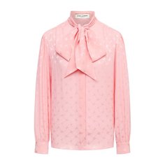 Шелковая блузка Saint Laurent