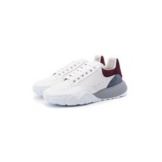 Кожаные кроссовки Court trainer Alexander McQueen