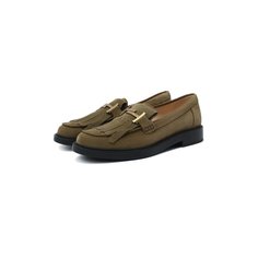 Замшевые лоферы Elbaz Tod’s Tods