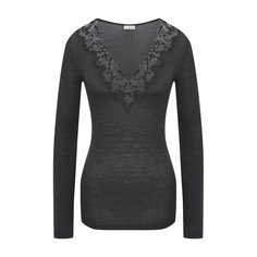 Лонгслив из шерсти и шелка Zimmerli