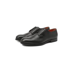 Кожаные дерби Santoni