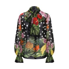 Шелковая блузка Dolce & Gabbana