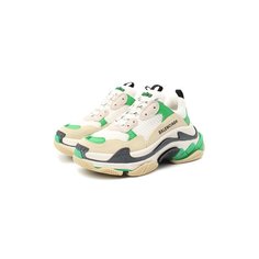 Комбинированные кроссовки Triple S Balenciaga