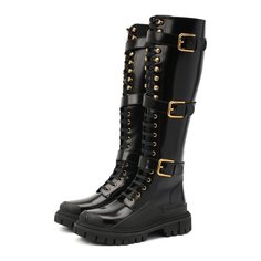 Кожаные сапоги Dolce & Gabbana