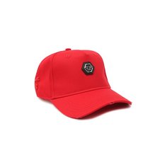 Хлопковая бейсболка Philipp Plein