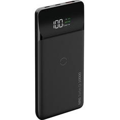 Внешний аккумулятор Deppa NRG Turbo Qi LCD 10000 mAh