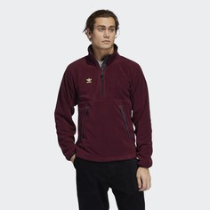 Джемпер с короткой молнией Polar adidas Originals