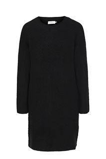 Трикотажное платье черного цвета Only