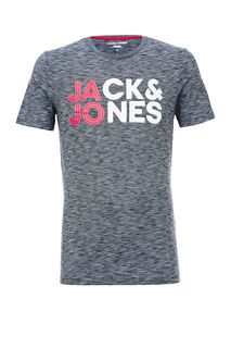 Футболка с логотипом бренда Jack & Jones