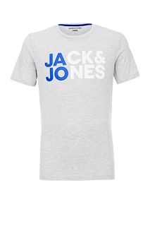 Футболка с логотипом бренда Jack & Jones