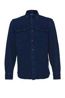 Хлопковая рубашка с карманами Jack & Jones